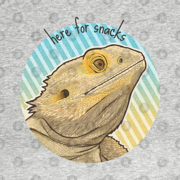 Bearded Dragon Snacks by Nat Rodgers 